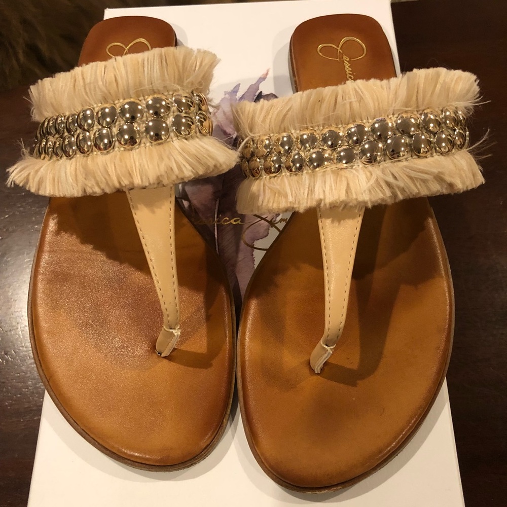 Jessica Simpson lightly worn sandals